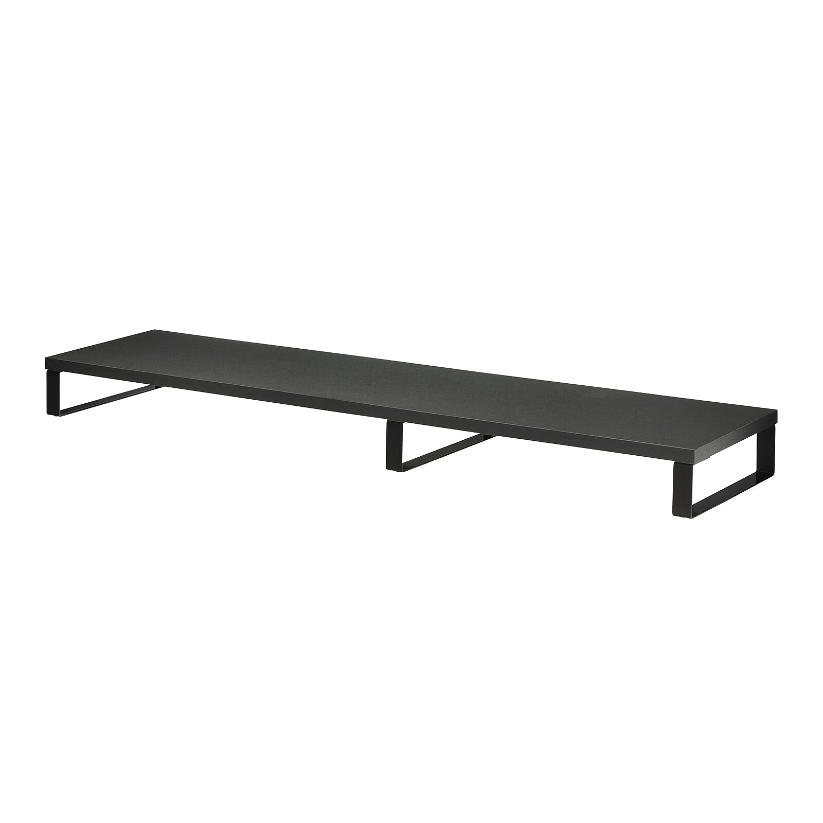 サンワサプライ 木製机上ラック（W1000・ブラック） (MR-LC314BK) ※お客様組立品|その他店舗用品