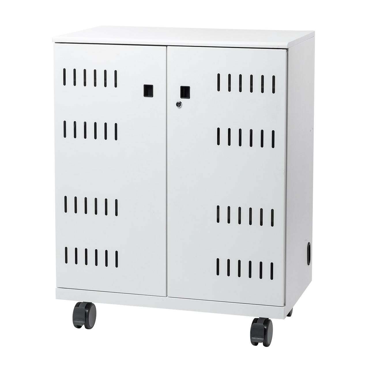 【車上渡し】 サンワサプライ タブレット収納保管庫 (CAI-CAB108) ※完成品 (重量：約63kg)|その他店舗用品