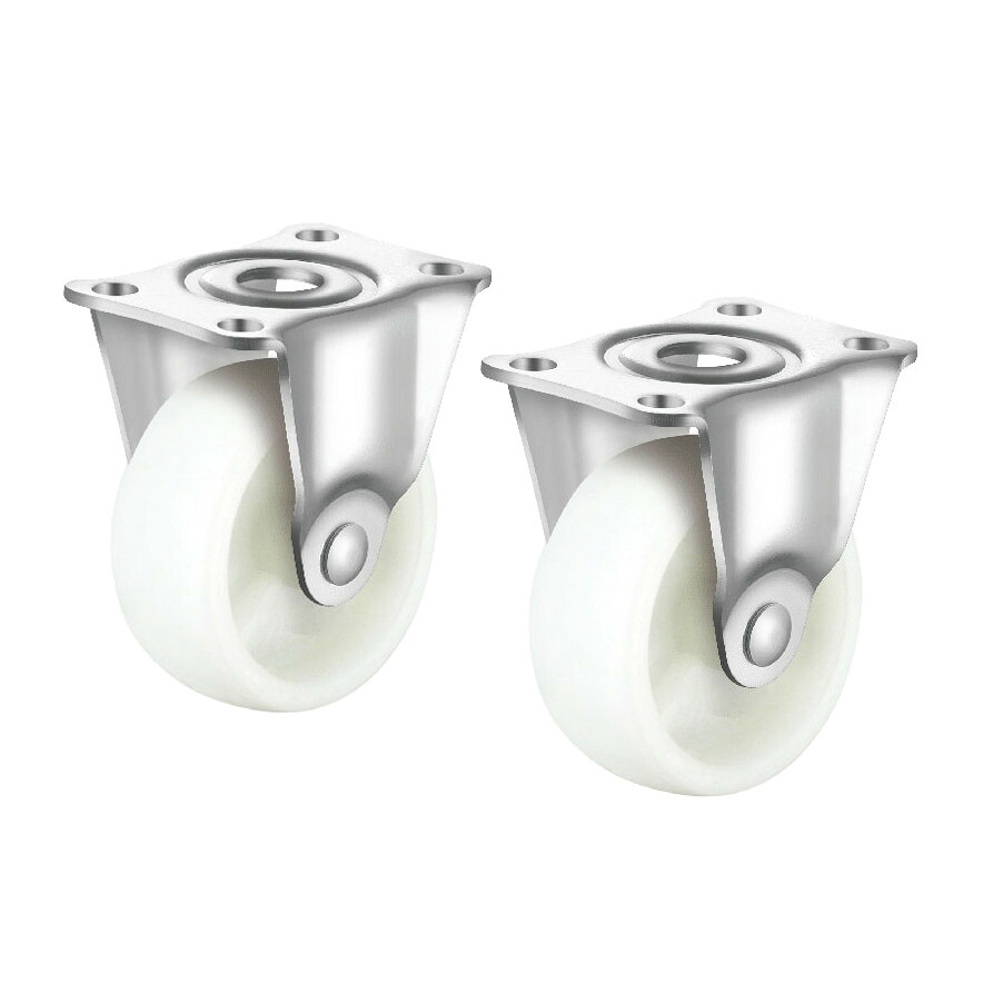 サンワサプライ 汎用キャスター　75mm径　2個セット　(固定) (CST-75N-FIX2)|その他店舗用品