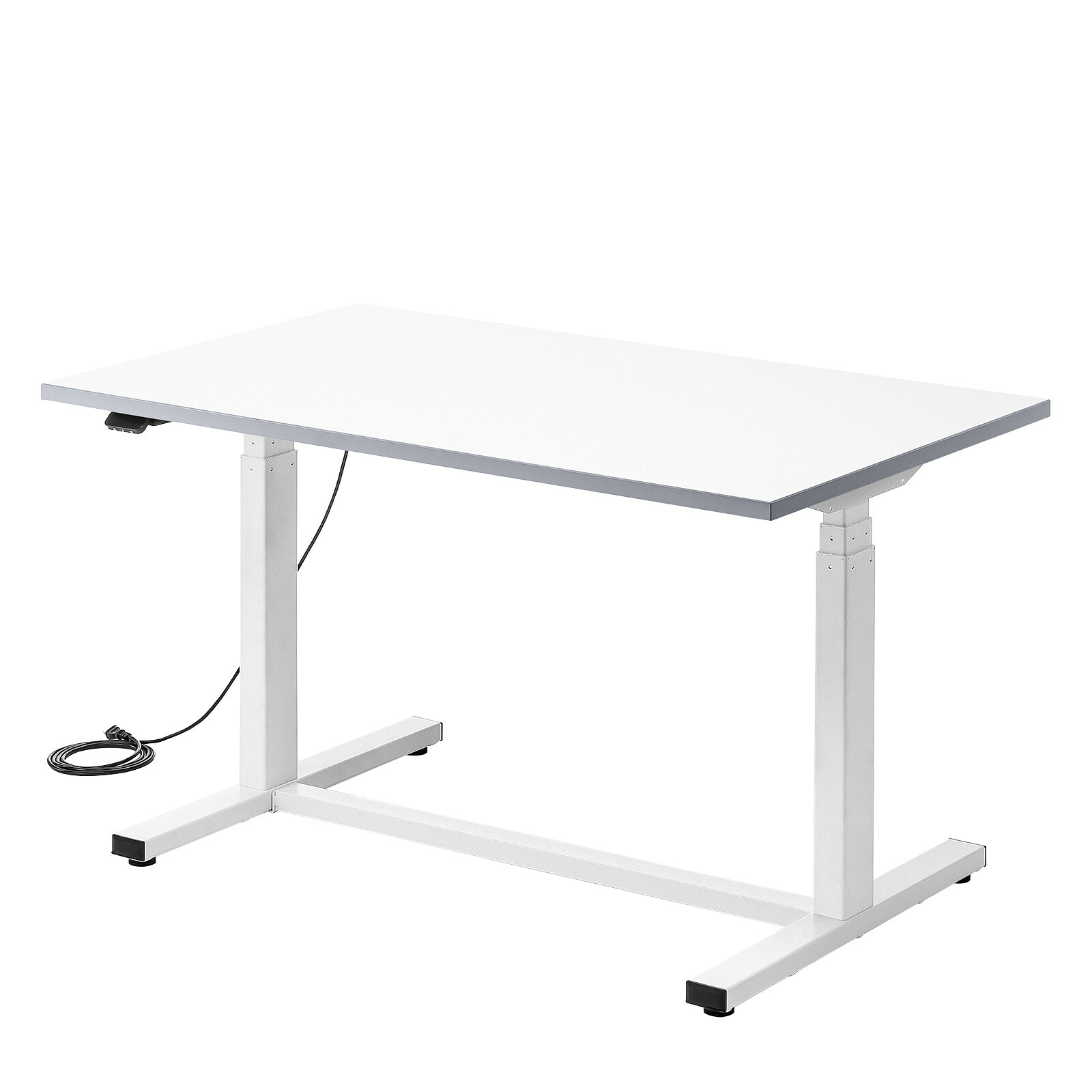 サンワサプライ 電動昇降作業台(天板：メラミン化粧板) (ERD-WDKM12075W) ※お客様組立品|その他店舗用品