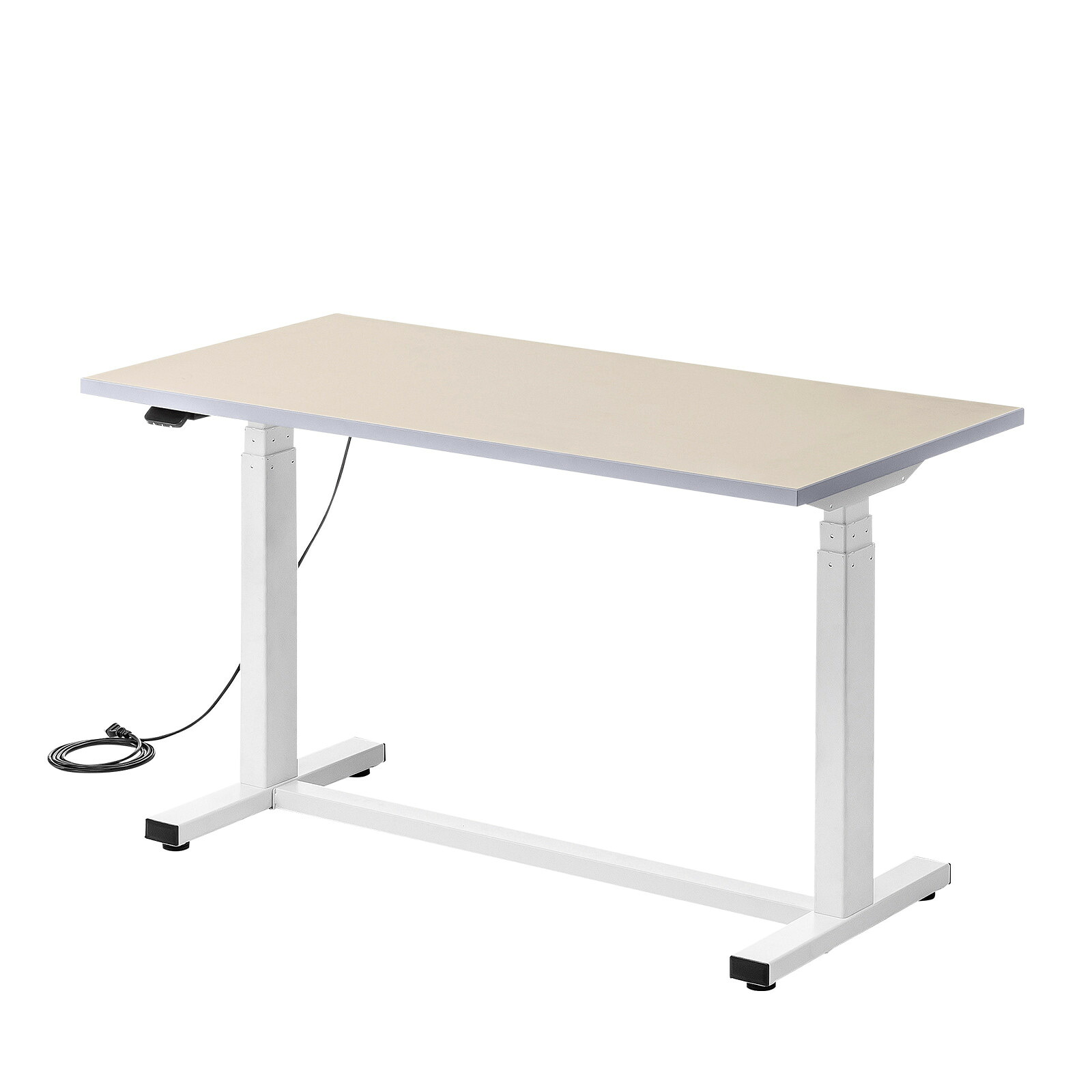 サンワサプライ 電動昇降作業台(天板：塩ビシート) (ERD-WDKP12060BG) ※お客様組立品|その他店舗用品
