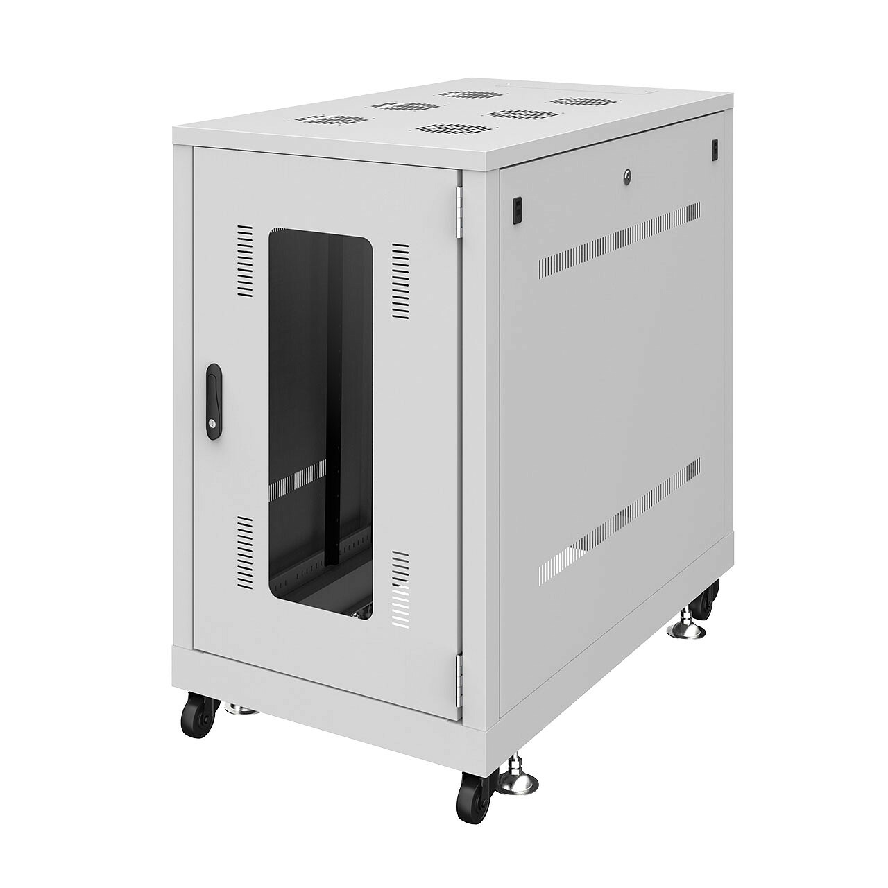 サンワサプライ 19インチサーバーラック(18U) (CP-SVN1810GYN) ※お客様組立品