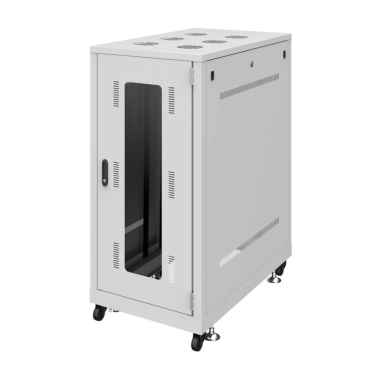 サンワサプライ 19インチサーバーラック(24U) (CP-SVN2410GYN) ※お客様組立品
