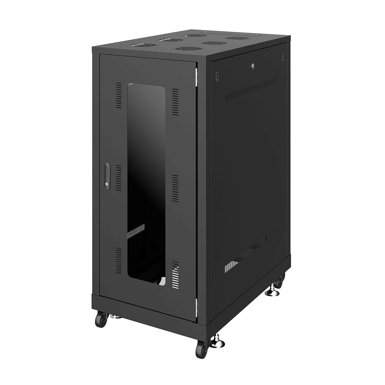 サンワサプライ 19インチサーバーラック(24U) (CP-SVN2490BKN) ※お客様組立品