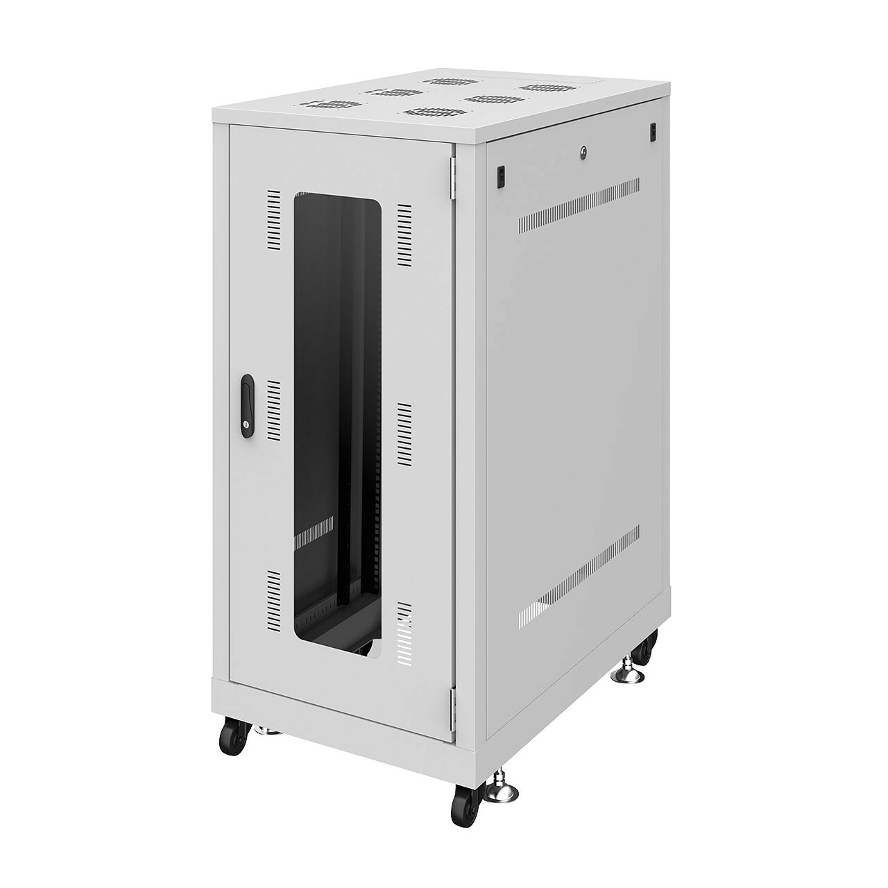 サンワサプライ 19インチサーバーラック(24U) (CP-SVN2490GYN) ※お客様組立品