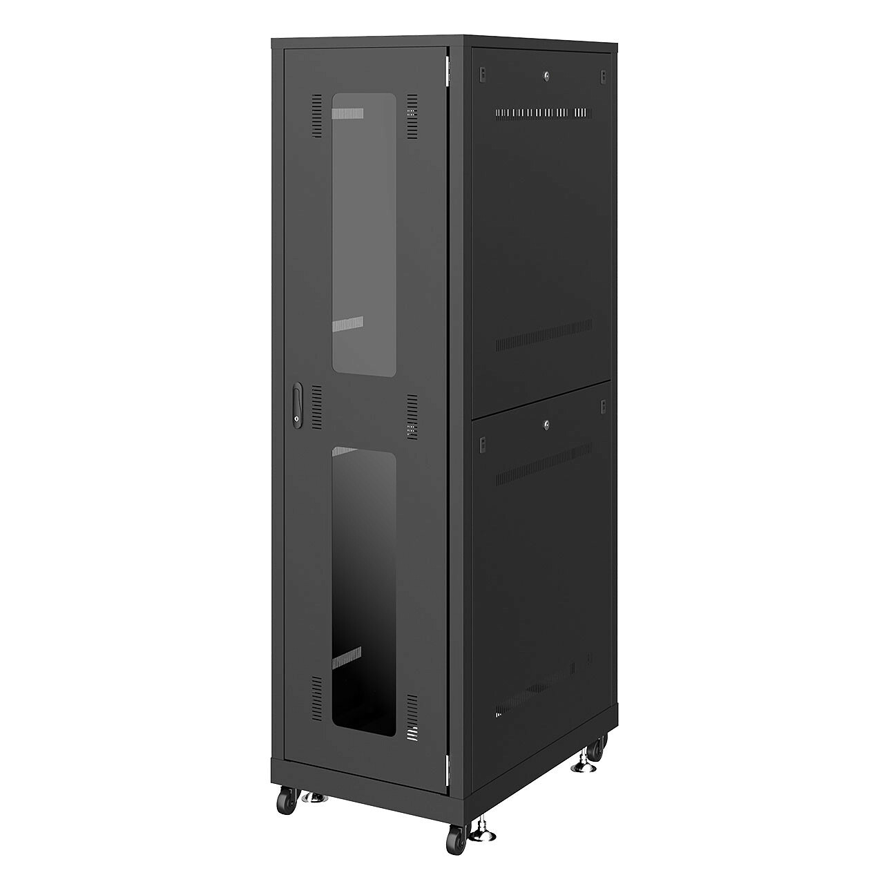 サンワサプライ 19インチサーバーラック(42U) (CP-SVN4290BKN) ※お客様組立品