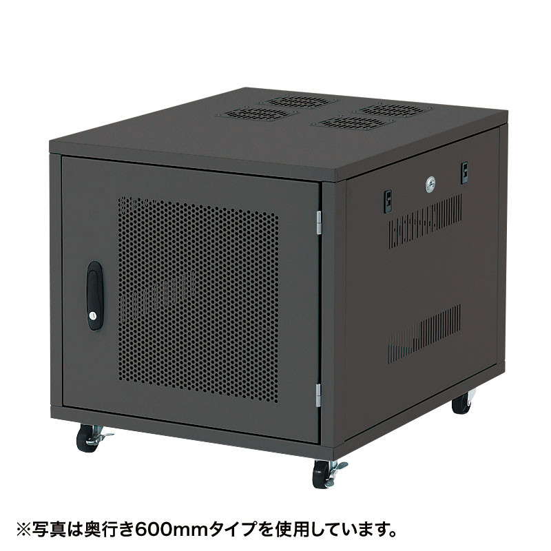 サンワサプライ 19インチサーバーボックス(9U) (CP-SVNC2) ※完成品