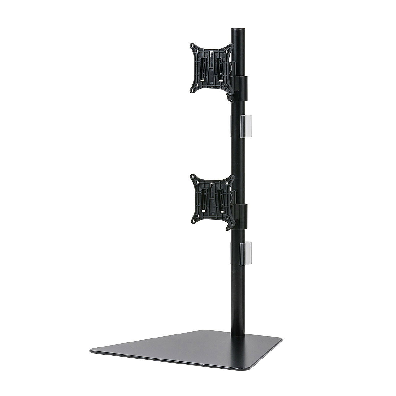 サンワサプライ 液晶モニタスタンド(上下2面) (CR-LA1506BK) ※お客様組立品|デジタルサイネージ