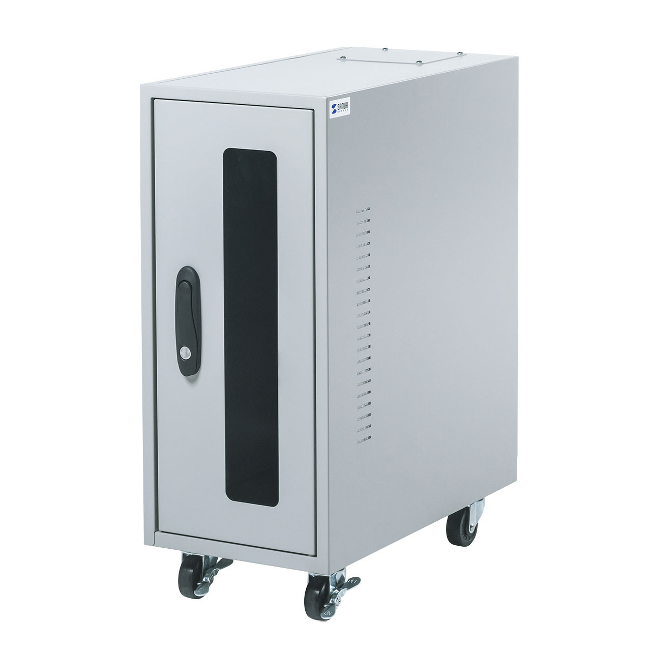 サンワサプライ 簡易防塵ハブボックス(2U) (MR-FAHBOX2U) ※完成品|その他店舗用品