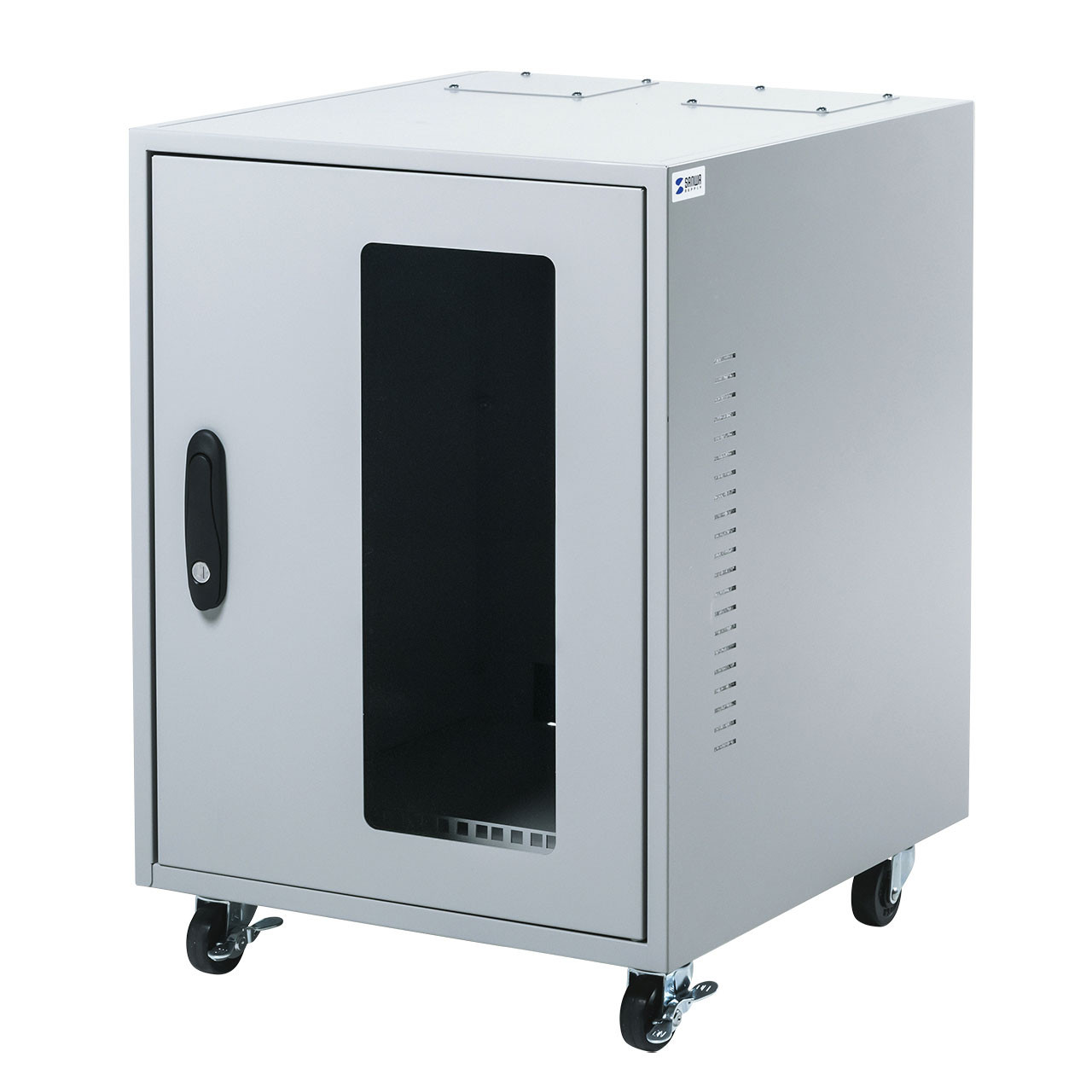 サンワサプライ 簡易防塵ハブボックス(6U) (MR-FAHBOX6U) ※完成品|その他店舗用品