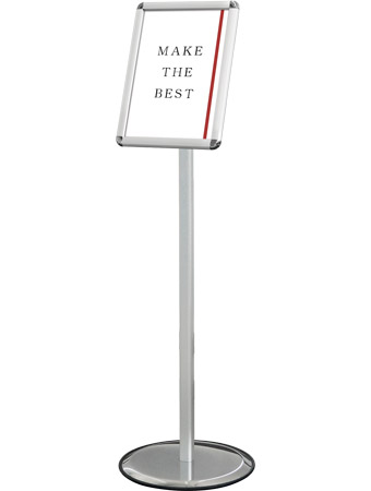 常磐精工 ポールスタンド スマートフリーパネルスタンドA4 SMFPAS-A4|【店舗用品】