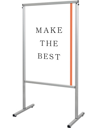 常磐精工 ボードスタンド スマートメッセージスタンド A1両面 SMMSAC-A1R|【店舗用品】