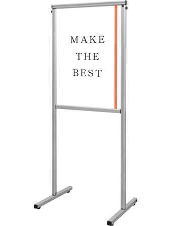 常磐精工 ボードスタンド スマートメッセージスタンド A2両面 SMMSAC-A2R|【店舗用品】