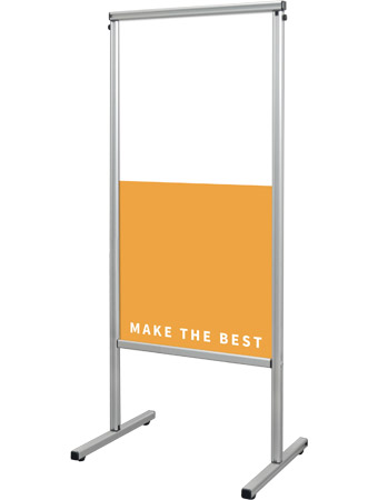 常磐精工 ボードスタンド スマートメッセージスタンドアルミ複合板450X900 SMMSAP-450X900|【店舗用品】