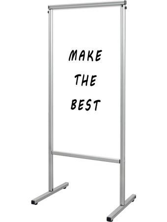 常磐精工 マーカースタンド スマートメッセージスタンドホワイトボード450X900 SMMSWB-450X900|【店舗用品】