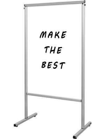 常磐精工 マーカースタンド スマートメッセージスタンドホワイトボード600X900 SMMSWB-600X900|【店舗用品】