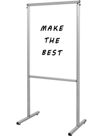 常磐精工 マーカースタンド スマートメッセージスタンドホワイトボード B2 SMMSWB-B2|【店舗用品】
