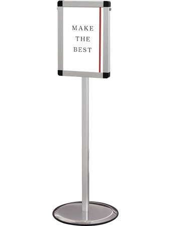 常磐精工 ポールスタンド スマートバリウスパネルスタンドA4 SMVAPAS-A4|【店舗用品】