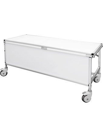 常磐精工 フリースタンド サポートデスクストレッチャー白 SPD-TANKA-W|【店舗用品】