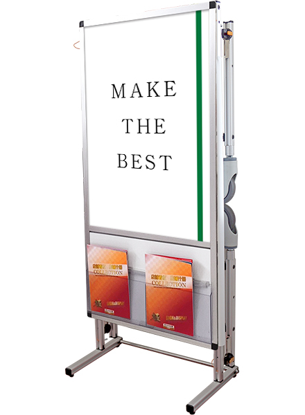 常磐精工 フリースタンド サポートメッセージショートストレッチャーアクリルカバー(下部カタログケース) SPM-STANKA-ACKC|【店舗用品】