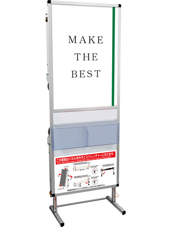 常磐精工 フリースタンド サポートメッセージストレッチャーアクリルカバー SPM-TANKA-AC|【店舗用品】