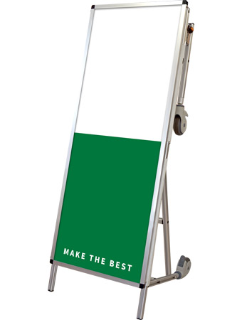 常磐精工 フリースタンド サポートサインニューストレッチャー白複合板 SPS-NTANKA-AP|【店舗用品】