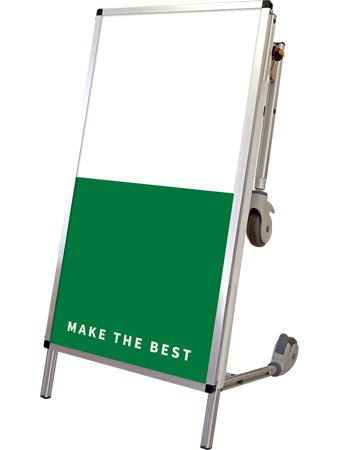 常磐精工 フリースタンド サポートサインショートストレッチャー白複合板 SPS-STANKA-AP|【店舗用品】