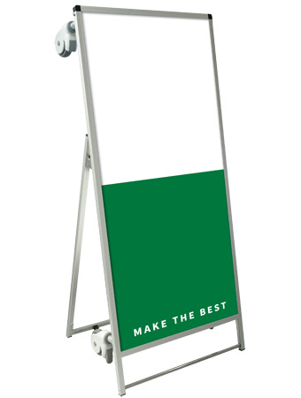 常磐精工 フリースタンド サポートサインスマートストレッチャー白複合板 SPSS-TANKA-AP|【店舗用品】