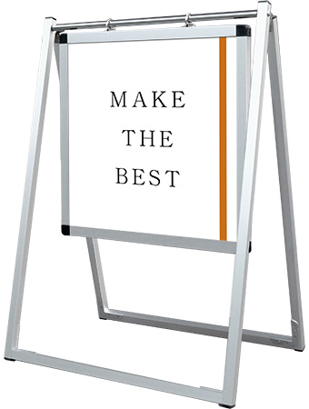 常磐精工 ポスタースタンド スイングサイン 450×450 SWSAC-450X450|【店舗用品】