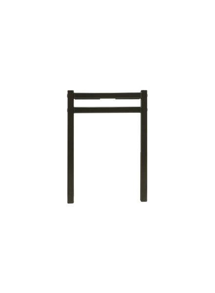 常磐精工 アルミフレーム TABLEX LOW 脚部 ブラック TABLEX-LOW-F|【店舗用品】