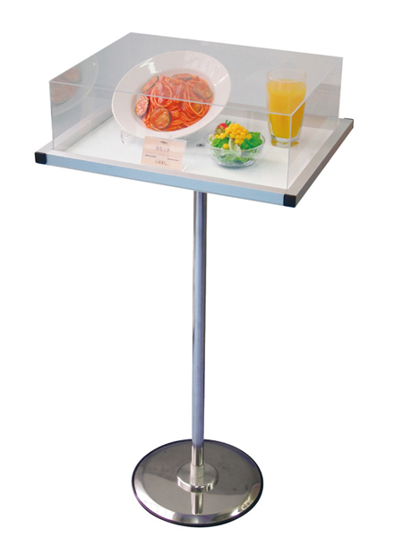 常磐精工 テーブルスタンド9Mホワイト TSA-9MW|【店舗用品】