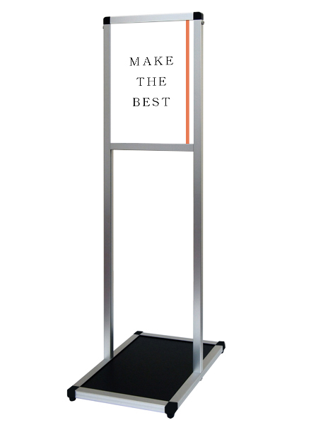常磐精工 ポスタースタンド バリウスメッセージスタンド A3縦 VAMSAC-A3T|【店舗用品】