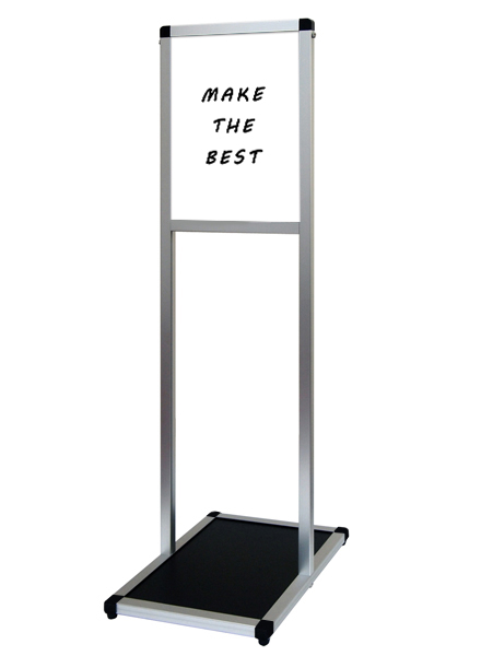 常磐精工 マーカースタンド バリウスメッセージスタンド ホワイトボード A3縦 VAMSWB-A3T|【店舗用品】
