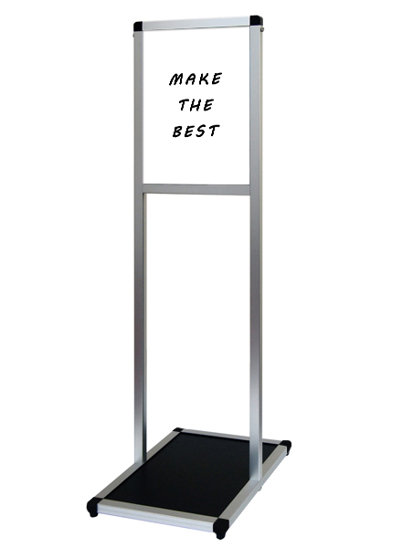 常磐精工 マーカースタンド バリウスメッセージスタンド ホワイトボード A4縦 VAMSWB-A4T|【店舗用品】