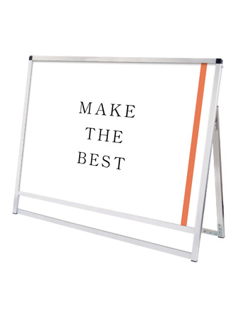 常磐精工 ポスタースタンド バリウススタンド看板 A0横ロウ片面 VASKAC-A0YLK|【店舗用品】