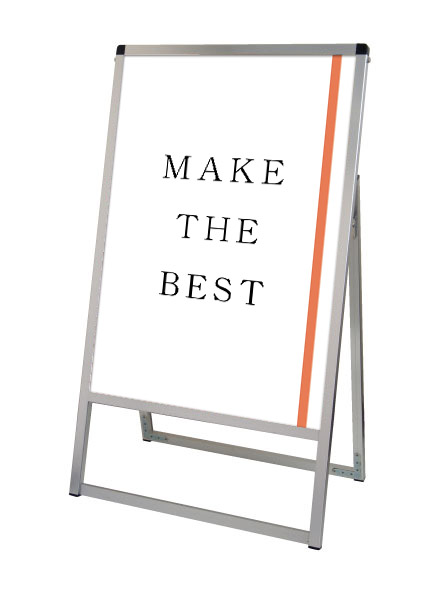 常磐精工 ポスタースタンド バリウススタンド看板 A1片面 VASKAC-A1K|【店舗用品】