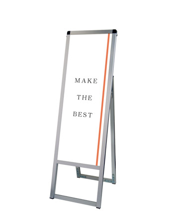 常磐精工 ポスタースタンド バリウススタンド看板 A3縦縦片面 VASKAC-A3TTK|【店舗用品】