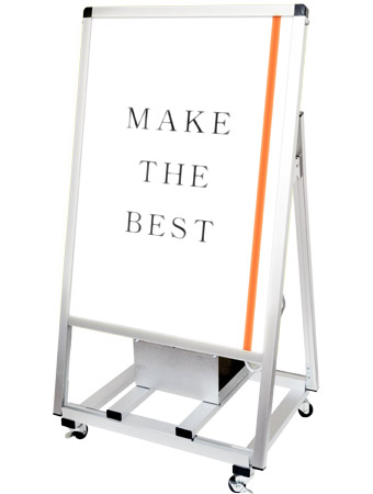 常磐精工 ポスタースタンド バリウススタンド看板バッテリーLED B2片面 VASKBALED-B2K|LEDポスターパネル