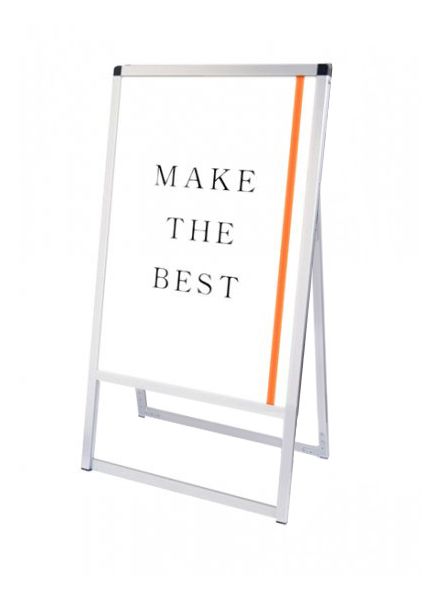 常磐精工 ポスタースタンド バリウススタンド看板LED A1片面 VASKLED-A1K|LEDポスターパネル