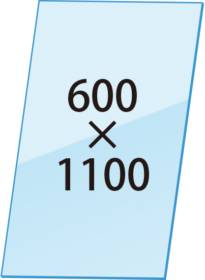 【送料別途見積】常磐精工 専用オプション VASK用透明アクリル板1.5mm厚 600×1100 VASKOP-ACC600X1100