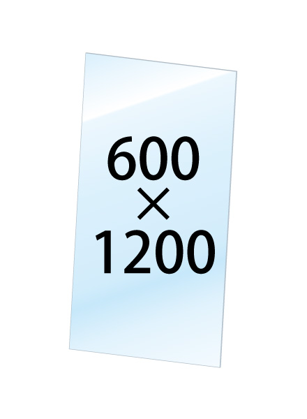 【送料別途見積】常磐精工 専用オプション VASK用透明アクリル板1.5mm厚 600×1200 VASKOP-ACC600X1200