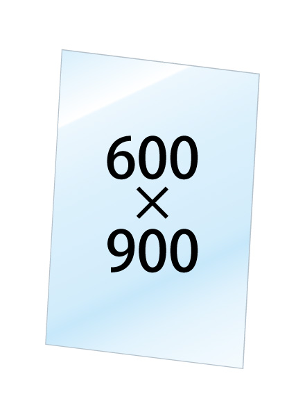 【送料別途見積】常磐精工 専用オプション VASK用透明アクリル板1.5mm厚 600×900 VASKOP-ACC600X900|【店舗用品】