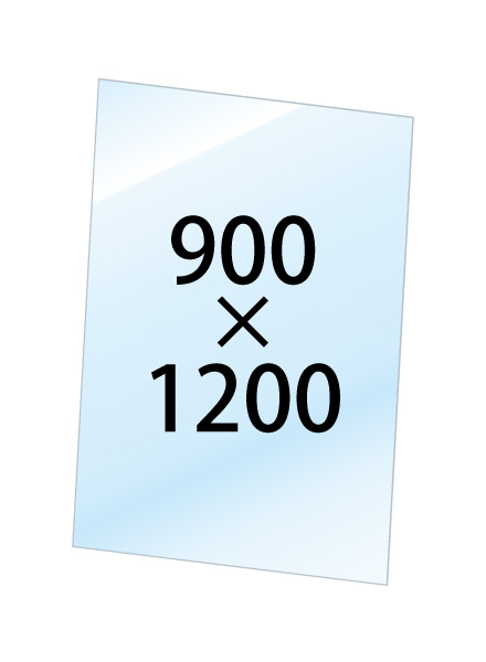 【送料別途見積】常磐精工 専用オプション VASK用透明アクリル板1.5mm厚 900×1200 VASKOP-ACC900X1200|【店舗用品】