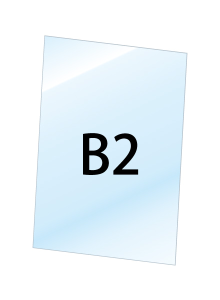 【送料別途見積】常磐精工 専用オプション VASK用透明アクリル板1.5mm厚 B2 VASKOP-ACCB2|【店舗用品】