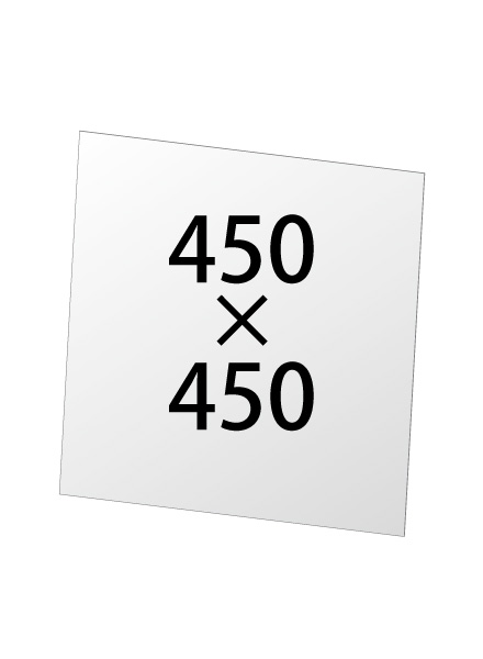 【送料別途見積】常磐精工 専用オプション VASK用アルミ複合板(白)3mm厚 450×450 VASKOP-AP450X450|【店舗用品】