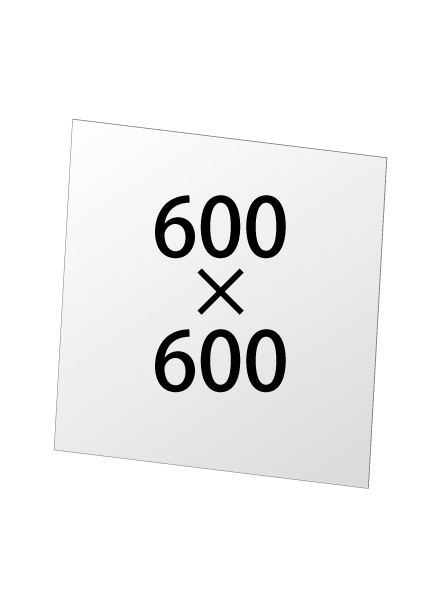 【送料別途見積】常磐精工 専用オプション VASK用アルミ複合板(白)3mm厚 600×600 VASKOP-AP600X600|【店舗用品】