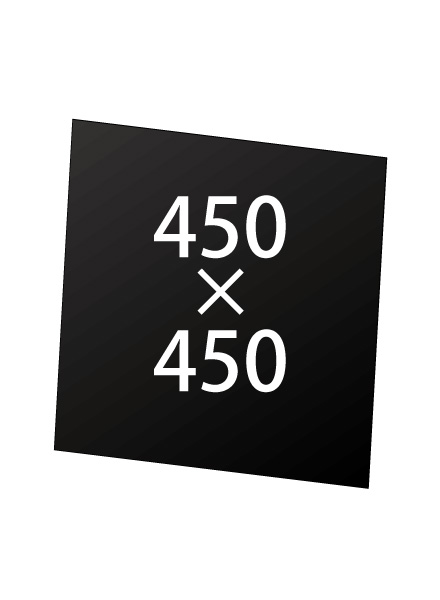 【送料別途見積】常磐精工 専用オプション VASK用アルミ複合板(黒)3mm厚 450X450 VASKOP-APB450X450|【店舗用品】
