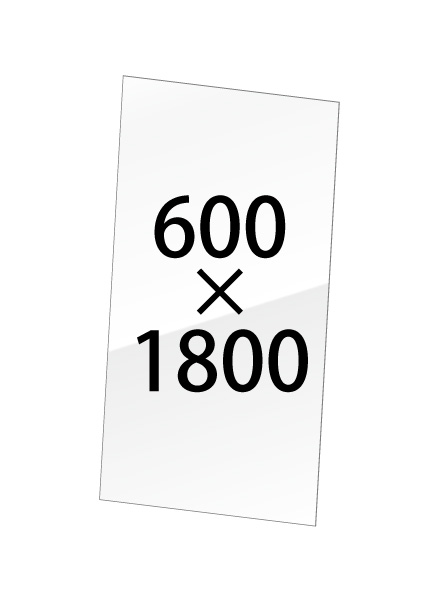 【送料別途見積】常磐精工 専用オプション VASK用ホワイトボード3mm厚 600×1800 VASKOP-WB600X1800