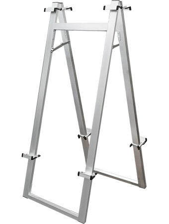 常磐精工 パネルスタンド アルミフリーイーゼル430両面 AFEZ430R|【店舗用品】