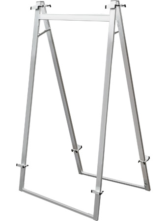 常磐精工 パネルスタンド アルミフリーイーゼル800両面 AFEZ800R|【店舗用品】